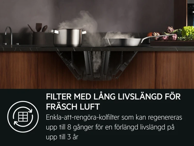 Kolfilter med lång livslängd