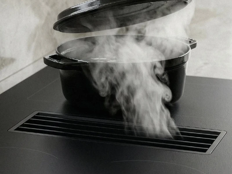 Integrerad fläkt